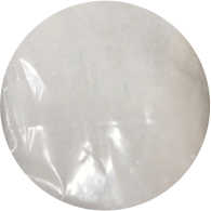 Crystalline salt after ORZ oil removal
